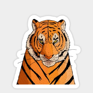 The big Tiger Sticker